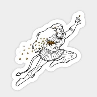 Dungeons and Dragons Tiefling Rogue Opal Sticker